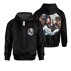 Attack on Titan anime hoodie