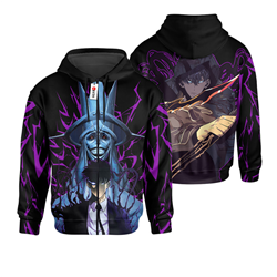 Solo Leveling anime hoodie