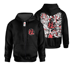 Demon slayer kimets anime hoodie