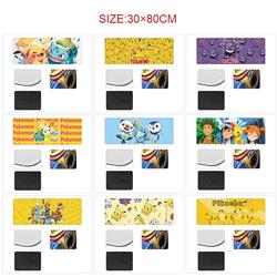 Pokemon anime Mouse pad 30*80cm