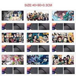 Demon slayer kimets anime Mouse pad 90*40cm