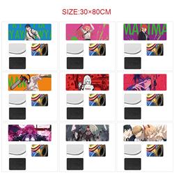 chainsaw man anime Mouse pad 30*80cm