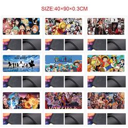 One Piece anime Mouse pad 90*40cm