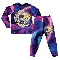 Sailor Moon Crystal anime hoodie set