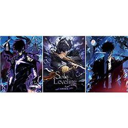 Solo Leveling anime 3D stereoscopic poster raster gradient painting (core 29.5*39.5m)
