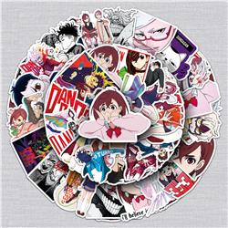 dandadan anime stickers 50pcs a set