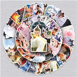 Ne Zha anime stickers 60pcs a set