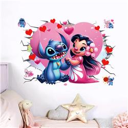 stitch anime 3D stickers