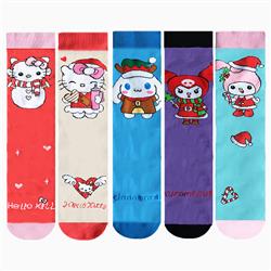 Kuromi anime socks