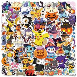 Pokemon anime waterproof stickers 50pcs a set