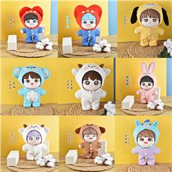 BTS anime Plush doll 22cm