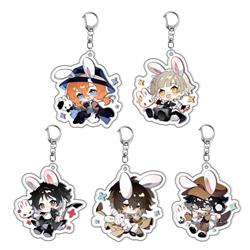 Bungo Stray Dogs anime keychain