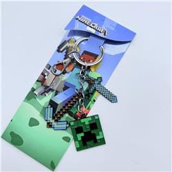 Minecraft anime keychain