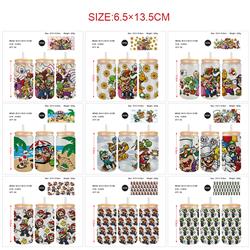 Super Mario anime glass cup 350ml