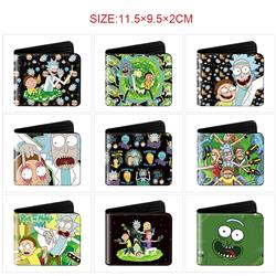 Rick and Morty anime wallet
