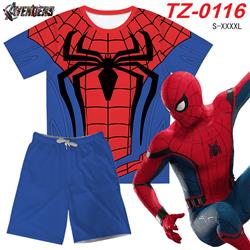 Avengers anime T-shirt+shorts