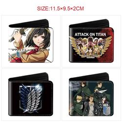 Attack on Titan anime wallet