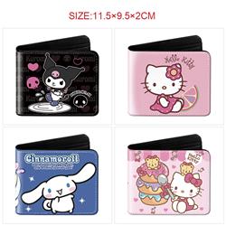 Kuromi anime wallet