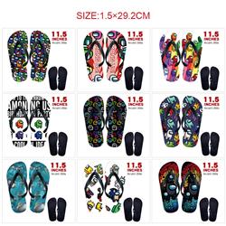Among Us anime  flip flops shoes slippers a pair