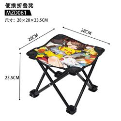 Pokemon anime folding stool