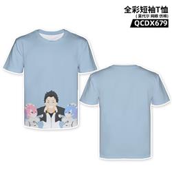 Re Zero Kara Hajimeru Isekai Seikatsu anime T-shirt