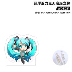 Hatsune Miku anime standing plate 11cm