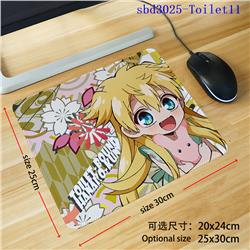 Toilet-bound hanako-kun anime mouse pad 30*25*0.3cm（lockrand）