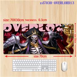 overload anime mouse pad 70*30*0.3cm（lockrand）