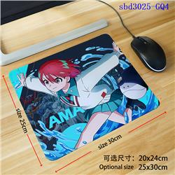 Gundam anime mouse pad 30*25*0.3cm（lockrand）
