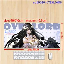 overload anime mouse pad 90*40*0.3cm（lockrand）