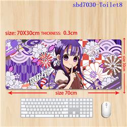 Toilet-bound hanako-kun anime mouse pad 70*30*0.3cm（lockrand）