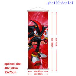 Sonic anime wallscroll 40*120cm