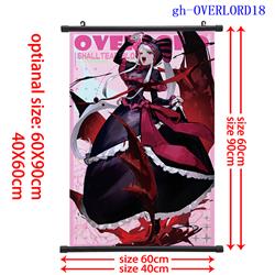overload anime wallscroll 60*90cm