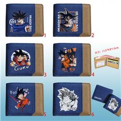 Dragon ball anime wallet