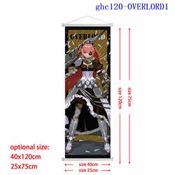 overload anime wallscroll 40*120cm