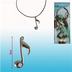 Hatsune Miku anime necklace