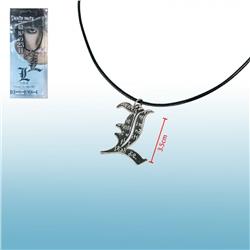 Death Note anime necklace