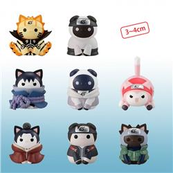 Naruto anime figure 3-4cm