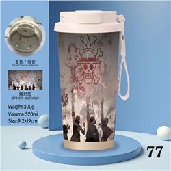 One Piece anime coffee cup