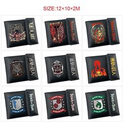 Attack on Titan anime wallet