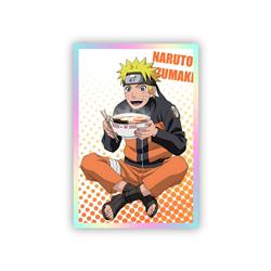 Naruto anime laser colored paper