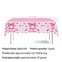Disney anime disposable tableware for parties