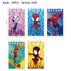 spider man anime notebook 6*10cm 10PCS