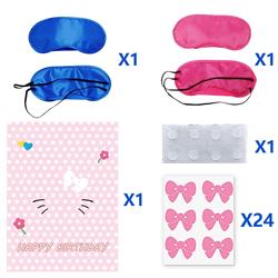 hello kitty anime poster sticker game set  10 pcs a set