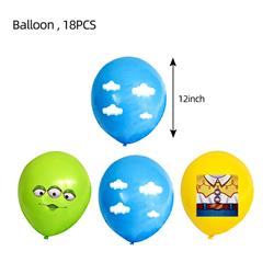 Toy Story anime disposable tableware for parties 18pcs