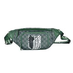 Attack on Titan anime messenger bag 30*14*14cm