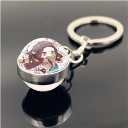 Demon slayer kimets anime keychain