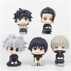 Jujutsu Kaisen anime figure 8cm 5pcs a set in bags