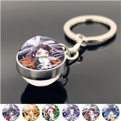 Demon slayer kimets anime keychain