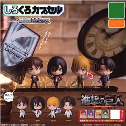Attack on Titan anime figure 5cm 4pcs a set